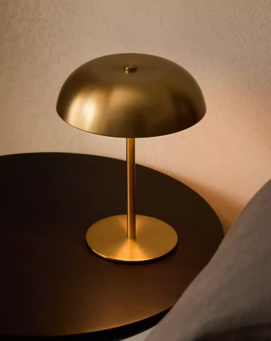 forma lampe i guld